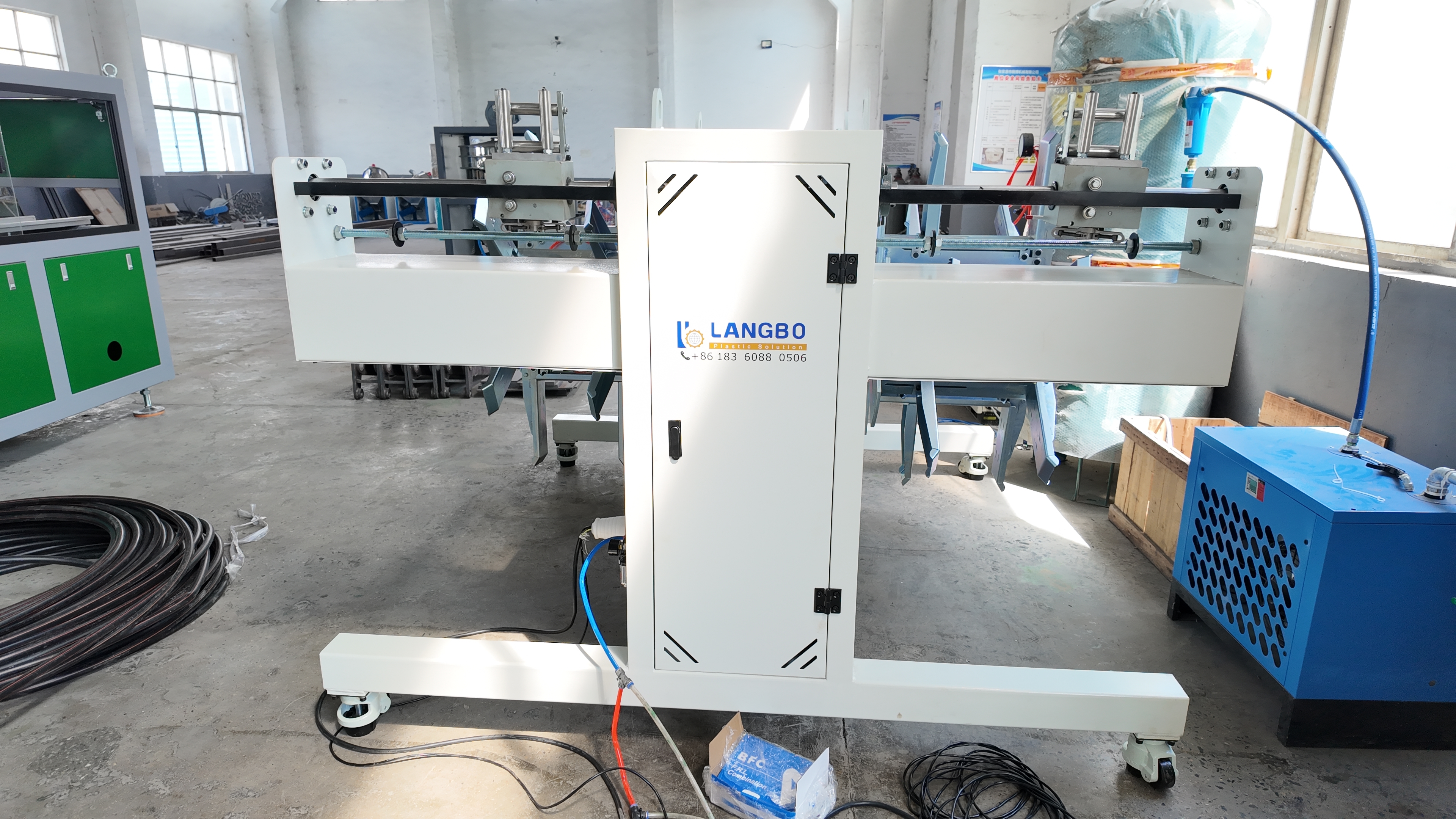 High Performance Semi Automatic Pipe Coiler with PLC HMI System