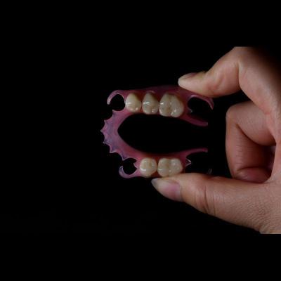 Comfortable Partial Valplast Flexible Dentures Nylon Material