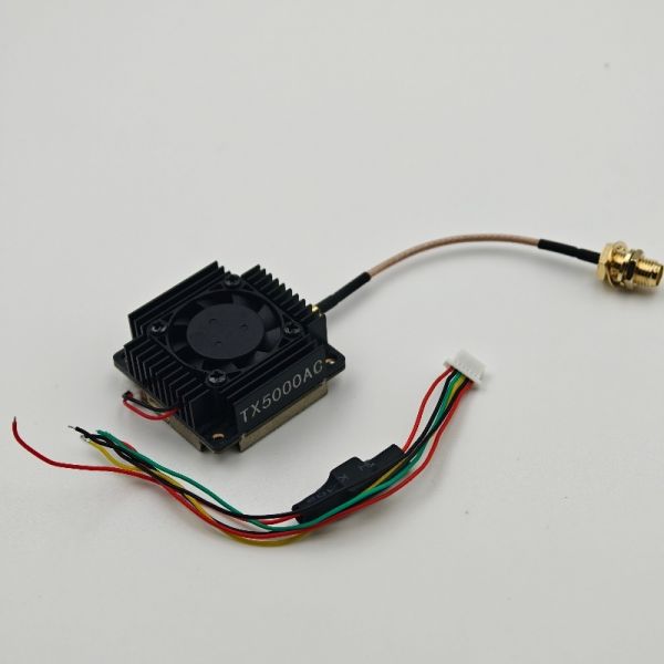AKK TX5000AC Wireless Audio Video Sender Smart 5.8GHZ 96CH 5W Flexible Anti Interference