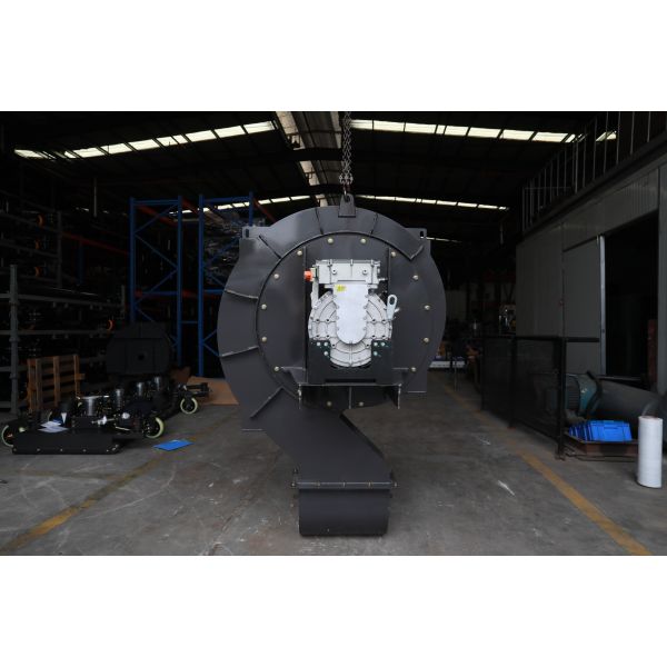 High Flow Negative Pressure Fan Assembly - Low Noise Sweeper Blower, High Suction Power Fan, Special Fan for Sweeper Trucks