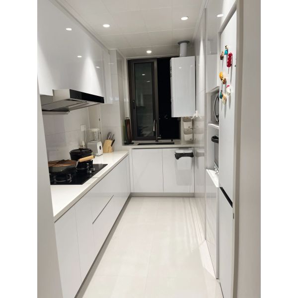 China Modern Simple Houses Furniture Design Custom Cupboard Kitchen Cabinets