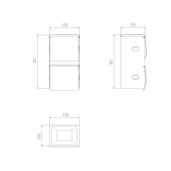 Stainless material Standing Bathroom Paper Towel Holder Steel Bathroom Paper Towel Holder Double Roll Tissue Dispenser