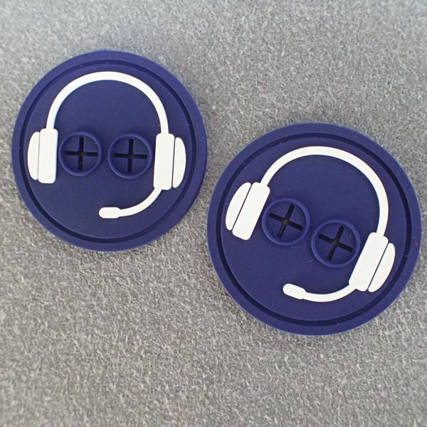 3D Injection Rubber Clothing Labels