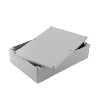caixa de junção impermeável do metal de 222x145x55mm com parafusos