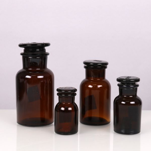 Стекло ISO бутыли с реактивом Antitear 8OZ Амбер