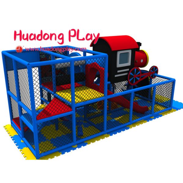 Toddler Indoor Playground Equipment High Safety New Thomas Train Style