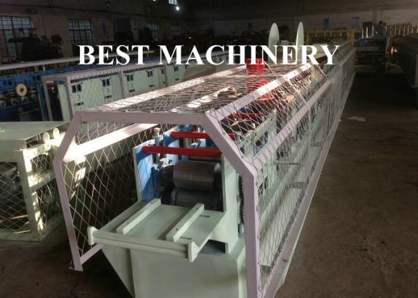 50mm x 50mm Roller Shutter Door Roll Forming Machine Guide Rail with Rubber