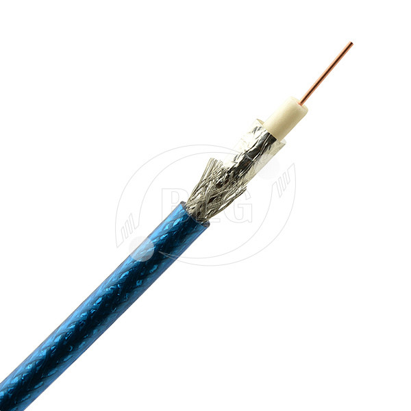 75 Ohm Low Loss Coaxial Cable , Exterior Grade Coaxial Cable To Ethernet