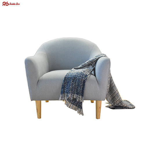 Customizable Grey Tufted Upholstered Sectional Sofa Cotton Linen Blended 300kg