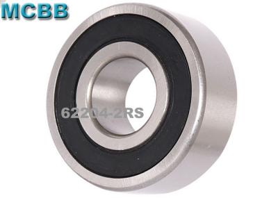 C3 Double Seal Thickened Deep Groove Ball Bearings High Speed 62204-2RS