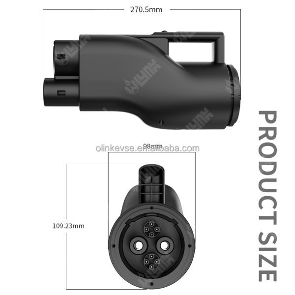 Olink EV Fast Charging Plug Fast EV Charger CHAdeMO Connector CHAdeMO to CCS2 Adapter CHAdeMO Adapter