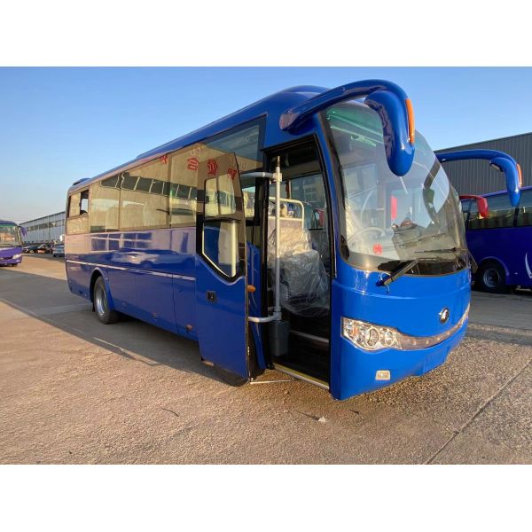 45 Seater Used Bus Sale 40 Seater Coach Buses Left Hand Drive and Leaf Spring Suspension