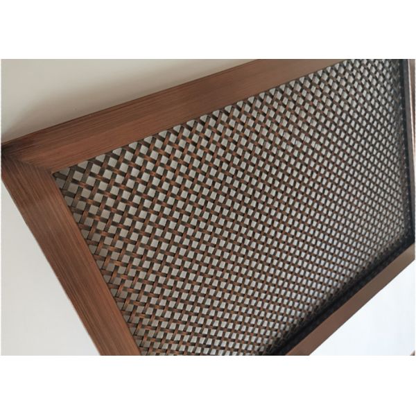 SS304 malla de alambre tejido para barandillas de puertas de muebles de cocina