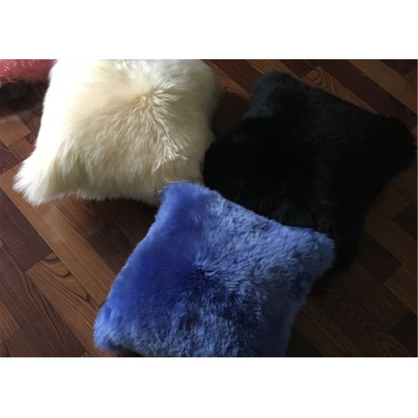 Креам простая подушка сидения Ламбсвоол круглая с австралийским мехом овец Мерино