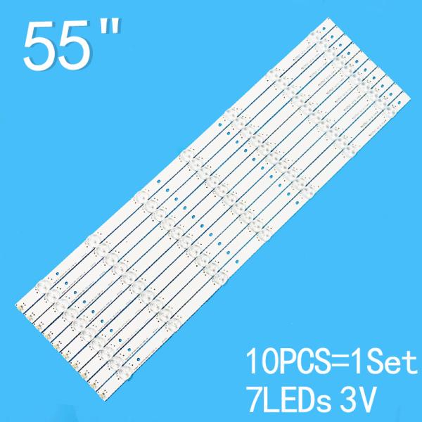 Para a Hisense 55H8C HD500DU-B52 H55m3300 H55M3000 HD550M3U51-TA Light Strip