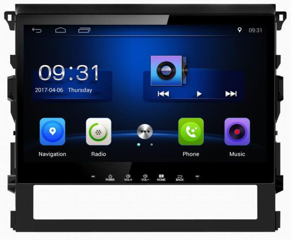 Ouchuangbo car gps navi android 8.1 for Toyota Land Cruiser 2016 with wifi bluetooth audio 4*45 Watts amplifier