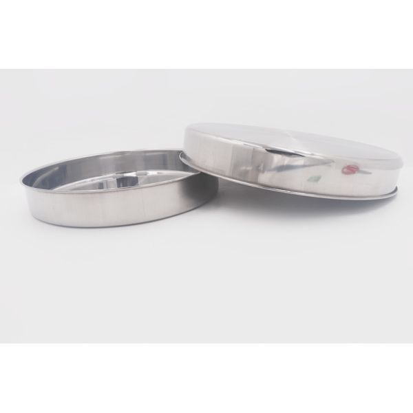 0.056cbm Stainless Steel Round Tray Pizza Shallow Baking Pan