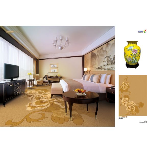 Tufted Commercial Nylon Carpet Floor Rug Hotel Room Carpet Wool Printed