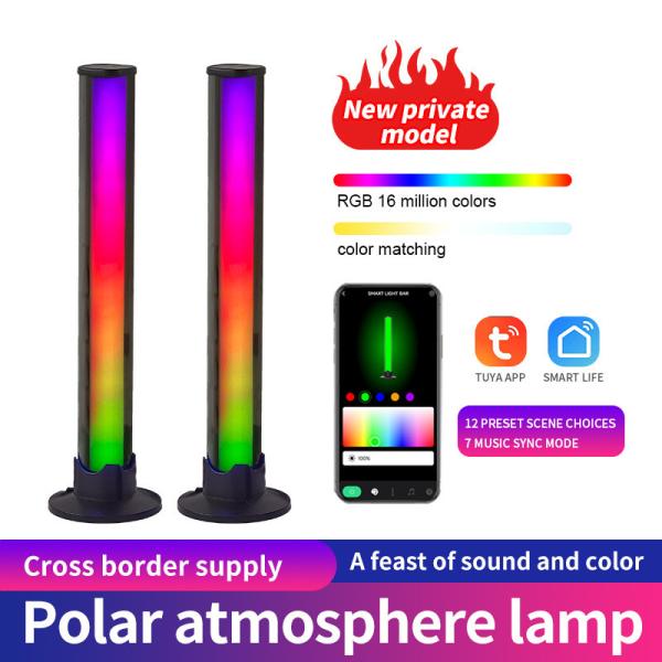 35mm Music Ambient Night Light 5050 Voice Control Rhythm Table Lamp