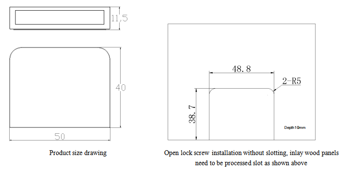 Door Wireless Sensor Switch 2.4GHz LED Remote Control Dimmer For Furniture Cabinet