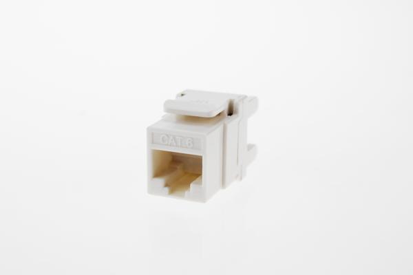 110 IDC 180 Degree Toolless Ethernet Cat6 UTP Keystone Jack