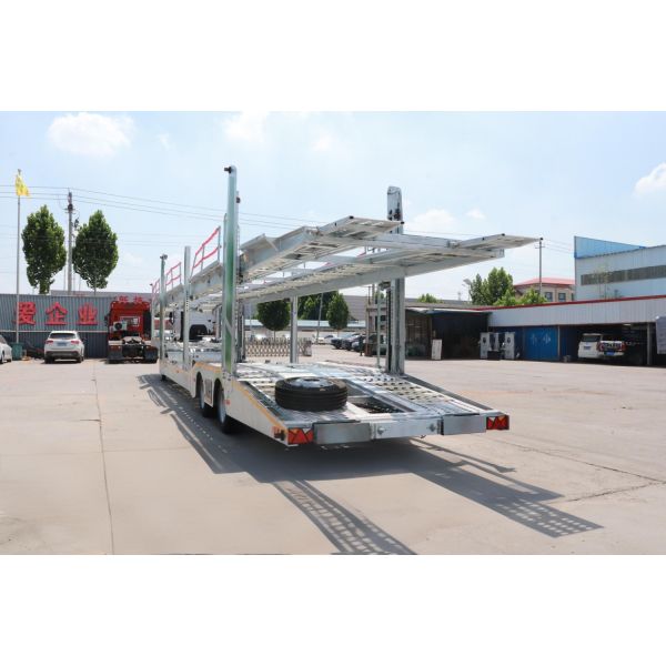 Whole Vehicle HDG SAF Axle Air Suspension JOST Leg Weichbro EBS Screw Lift Car Carrier Semi Trailer