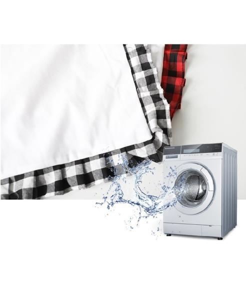 Sublimation Pillow Covers Blanks Heat Transfer Printed Plaid With Ruffled Lace