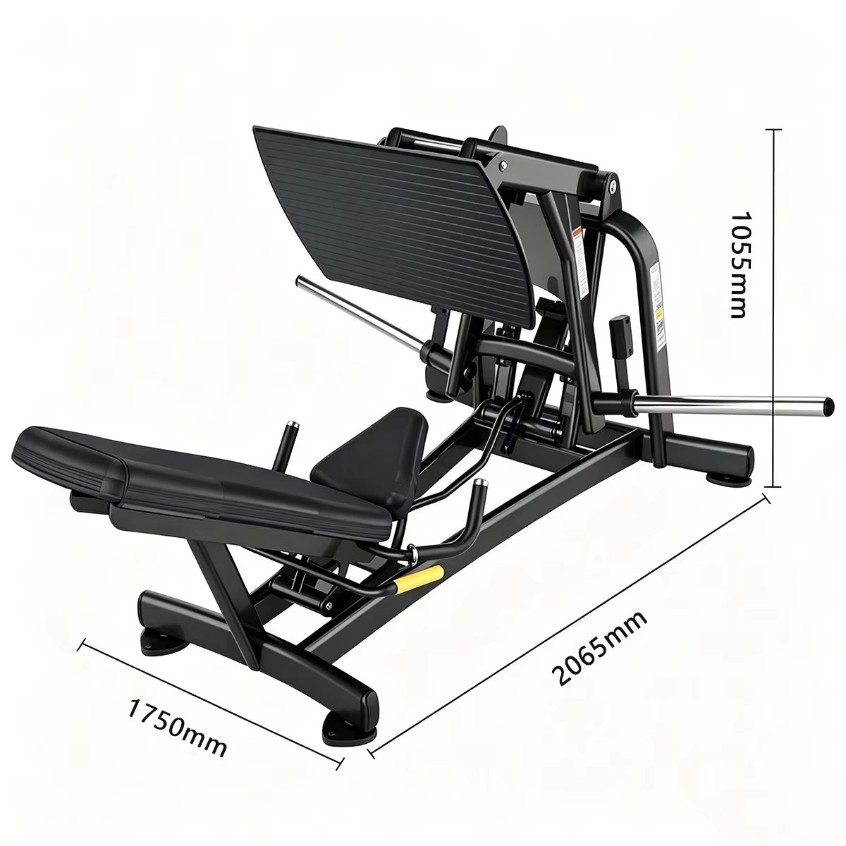 XS05 Leg Press Machine | Commercial Plate Loaded Lower Body Gym Equipment for Strength Training