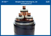 Section nominale : le ² 8.7/10KV XLPE de 25~400mm a isolé des cables électriques de système mv (blindés) pour la centrale (CU/XLPE/DSTA/N2XBY)