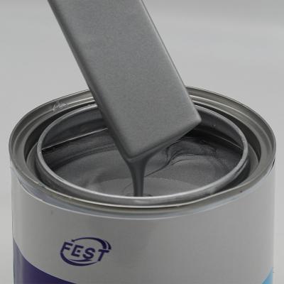 Forte Adesão Boa Cobertura Tinta de pulverização Auto Refinish Tinta Prata Cinza Tinta Metálica Cor Para Carro