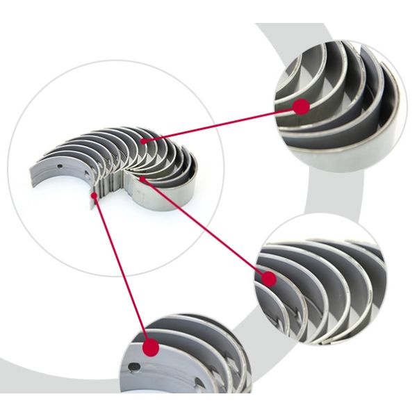 Main Conrod Bearing For ISUZU 6BB1 6BD1 Trucks Engine Bearing Z-1-11510-074-2