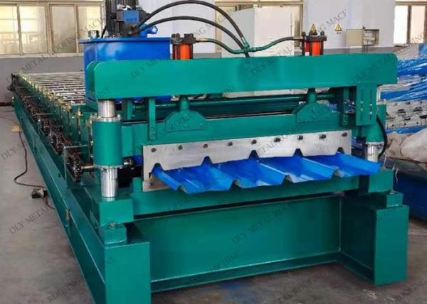 PPGI 380V Trapezoidal Roll Forming Machine 7000kg Zinc Sheet Making Machine