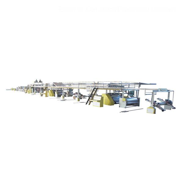 CE Corrugated Cardboard Making Machine , 3 Ply Automatic Corrugated Box Plant