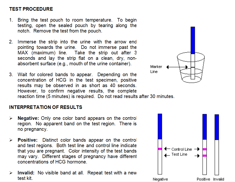 наборы теста рождаемости теста на беременность собственной личности 20mlU/Ml 10mIU/Ml Hcg обнажают высокую чувствительность