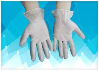 Disposable Medical Gloves Polyvinylchloride Vinyl Exam Gloves Powder Free Puncture Resistant Customized Logo