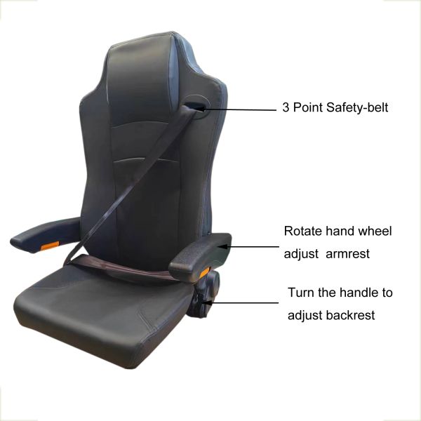 Простой тип сиденья T803 без подвески сиденье для погрузчиков сиденье плитки сиденье для машин