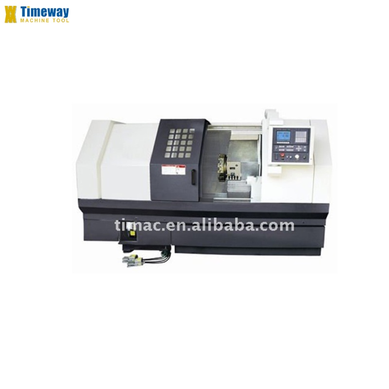 Full Function CNC Lathe with 8 Tool Post Stations and Advanced Features Slant Bed Type