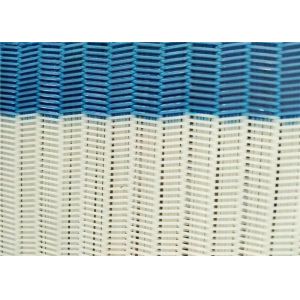 100% Polyester Dryer Spiral Wire Mesh Screen With Large / Medium / Small Loop
