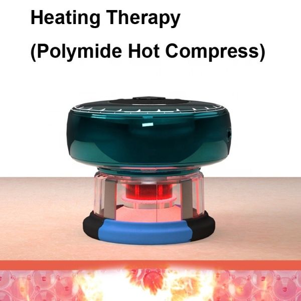 7W Fitdash Negative Pressure Vacuum Multifunctional Massager with 9 Levels EMS Cupping