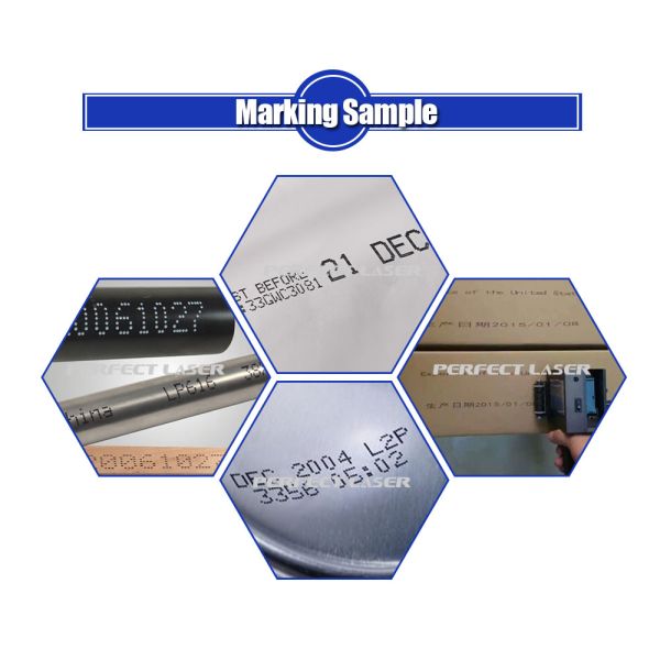 Автоматический непрерывный промышленный струйный принтер для алюминиевых железопластиковых бутылок / пакетов