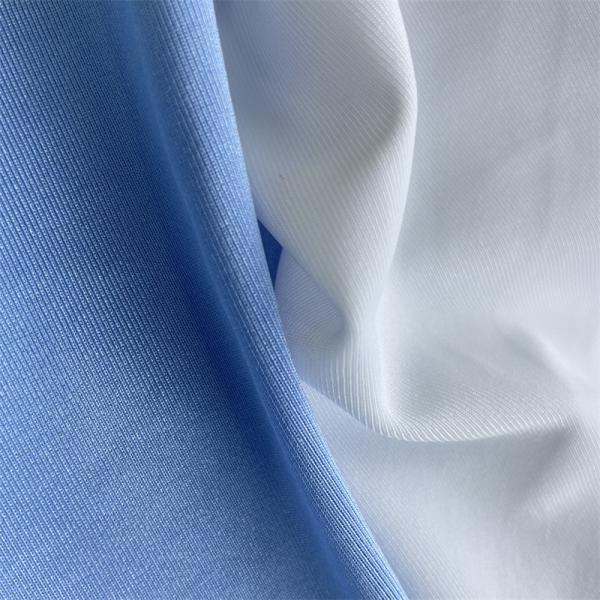 Absorção de humidade 40D pano de banho de nylon 81% nylon 19% spandex lycra brilhante têxtil yoga roupa de banho desportiva tecido