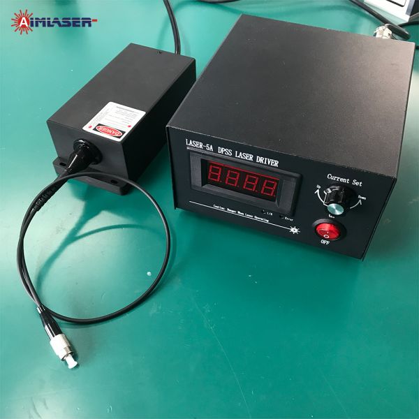 532nm 100mW DPSS Single Mode Fiber Coupled Green Laser for Scientific & Industrial Applications