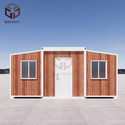 Casas de contêineres de armazenamento pré-fabricadas para 2-4 pessoas com alto desempenho sísmico