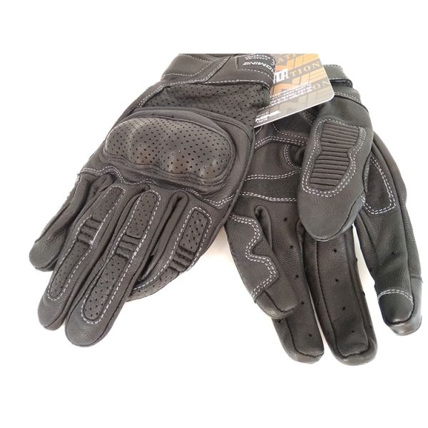 Motorbike Motocross Full Finger Leather Motorcycle Gloves S-M-L-XL with Customized Logo