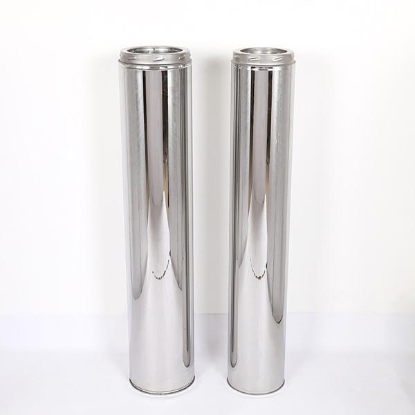 SUS304 Twistlock Double Wall Chimney Pipe by Rolling Welding Stamping