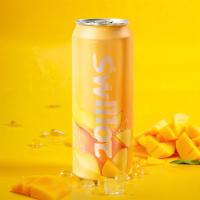 OEM Latas de bebida transparente Latas de refresco con logotipo Impreso en pantalla Latas de plástico Botella de bebida con tapas
