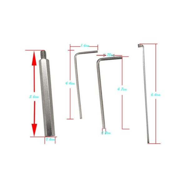 special positioning opening tool locksmith tools blade lock picks tools for ABUS CISA