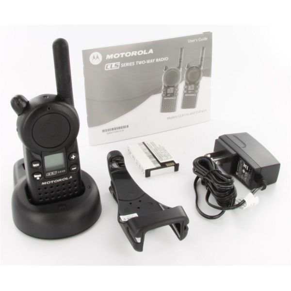 Motorola CLS1410 Walkie Talkie 10W UHF VHF IPX7 Waterproof