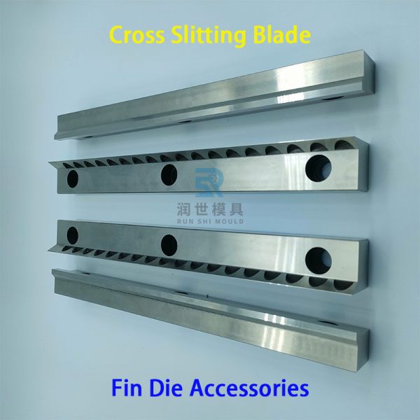 7 mm à grande vitesse de la ligne de presse de la nageoire de la lame à fente croisée pour couper la feuille de cuivre