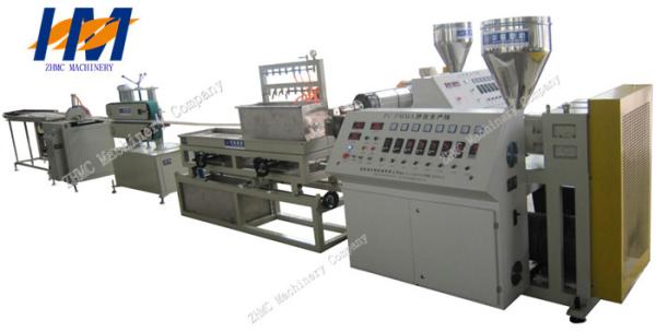 High Efficiency Plastic Pipe Extrusion Line , Plastic Tube Making Machine